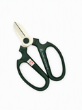 SAKAGEN Hand Creation Japanese Flower Scissors - 170mm Dark Green