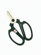 SAKAGEN Hand Creation Japanese Flower Scissors - 170mm Dark Green