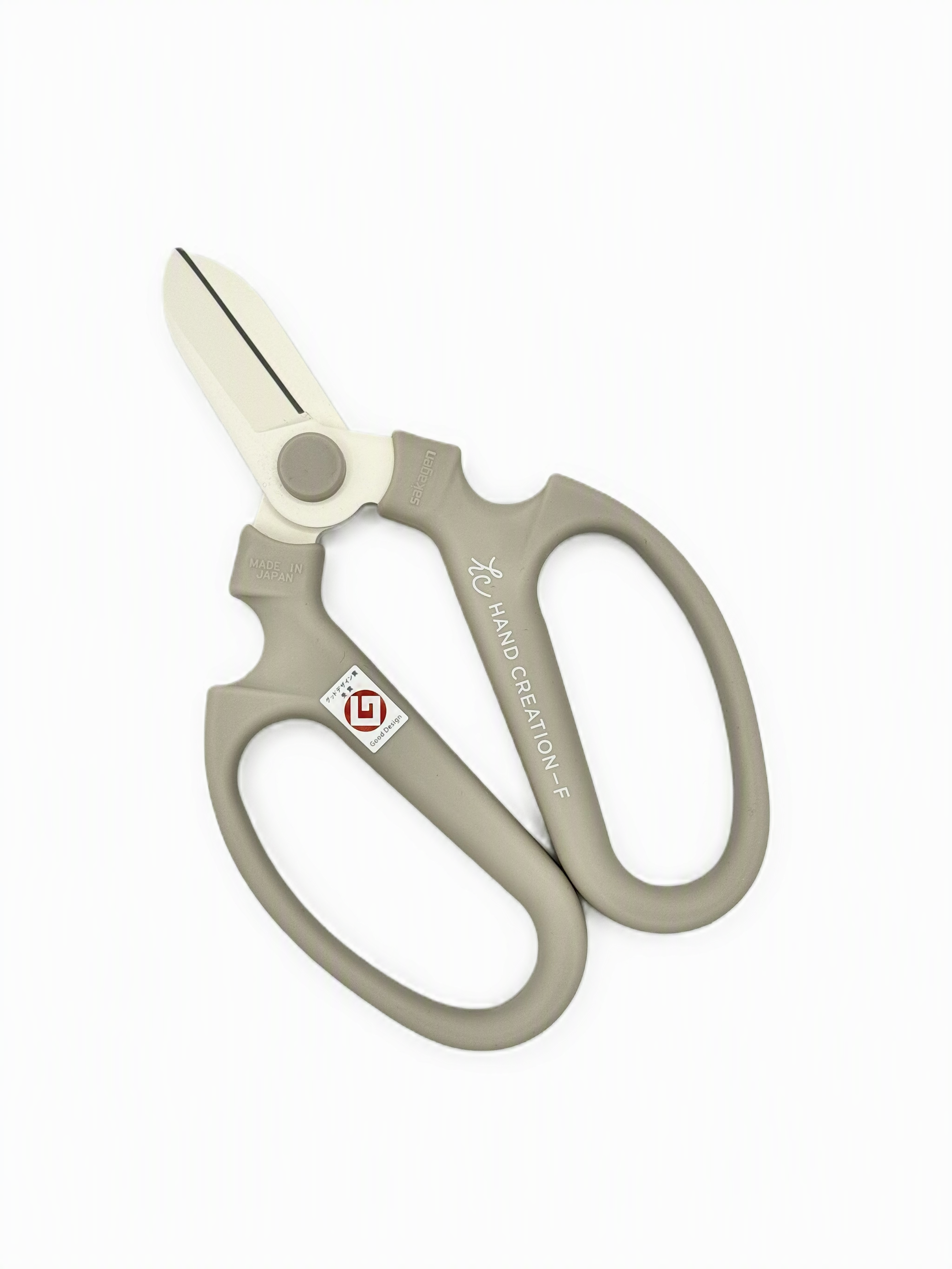 SAKAGEN Hand Creation Japanese Flower Scissors - 170mm Grey
