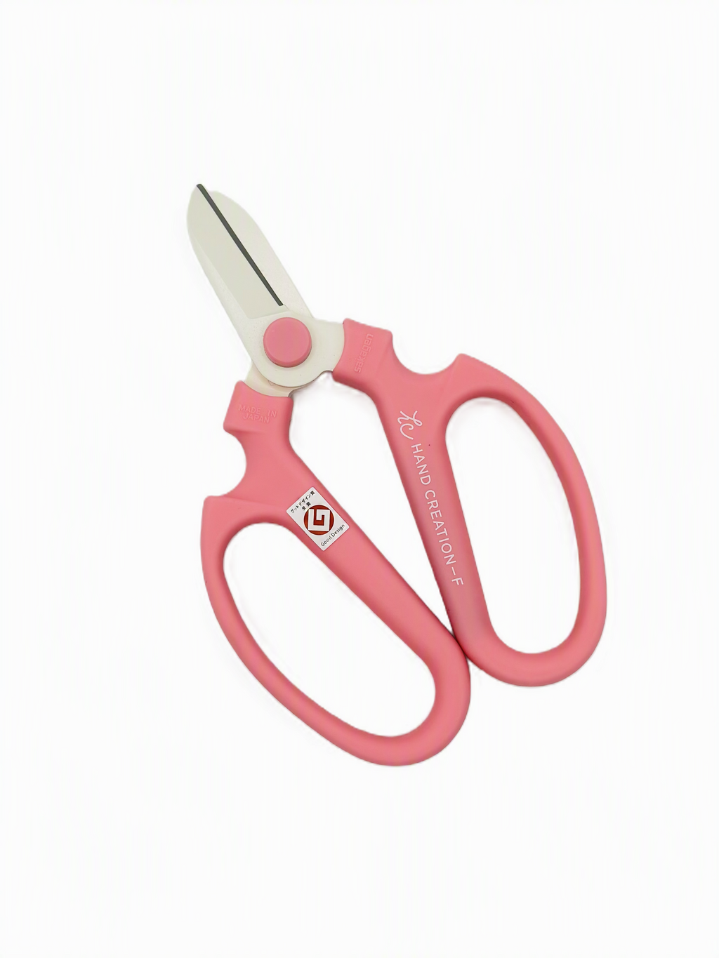 SAKAGEN Hand Creation Japanese Flower Scissors - 170mm Pink