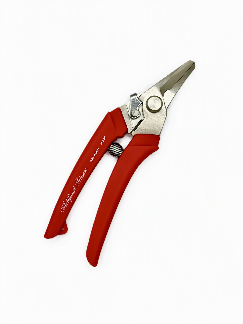 Sakagen Craft Shears (Artificial Flower & Wire) Red
